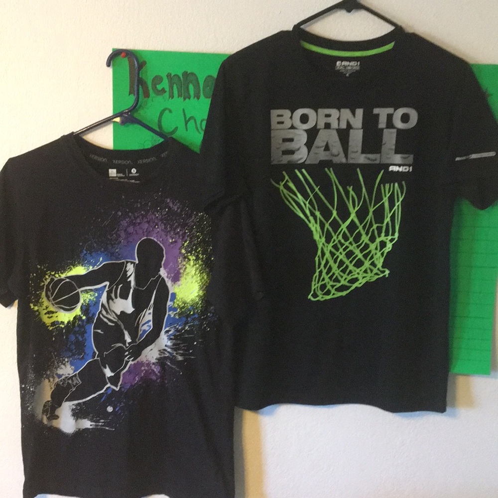 AND 1 T-shirts.